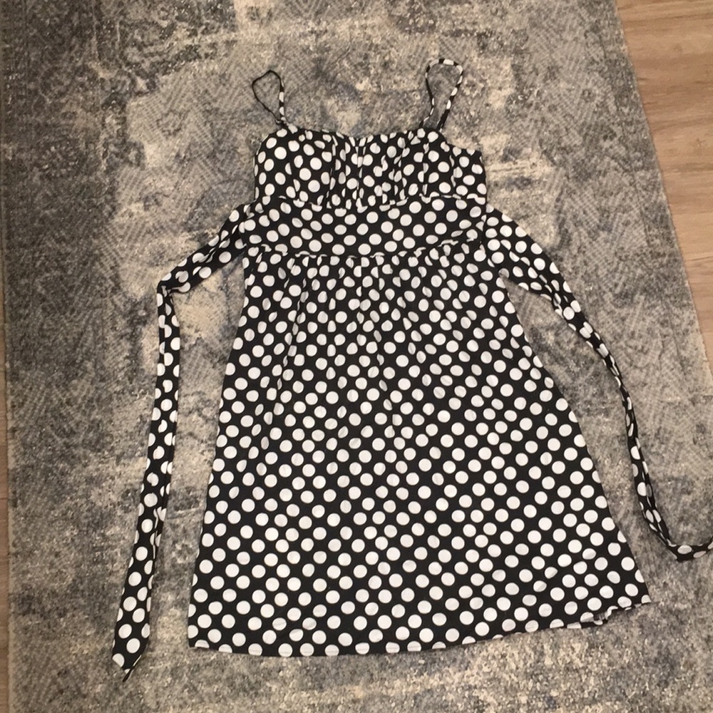 Black and white Polka dot dress